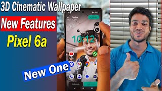 Now 3D Cinematic Wallpaper Features in Pixel 6a #shorts #short