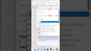 How To Compare Two Input Values In JavaScript #javascripttutorials #javascriptshorts #htmlshorts