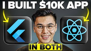 Flutter vs React Native | I Built a $10,000 App in Both Tools