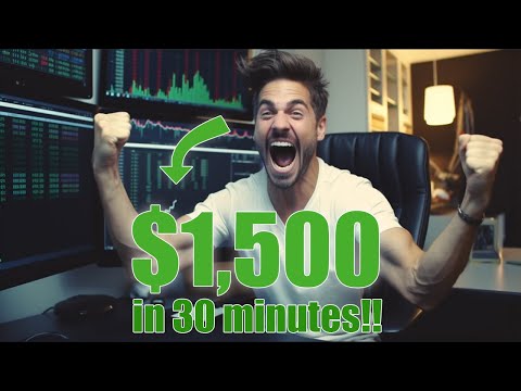 How He Made $1,500 In 30 Minutes On His FIRST Algo Trade!!