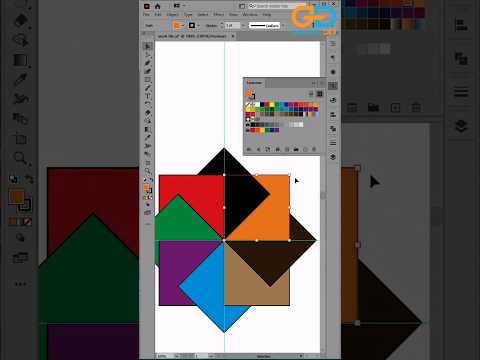 How to Create a Simple Mandala | Adobe Illustrator Tutorial #shorts #graphicdex