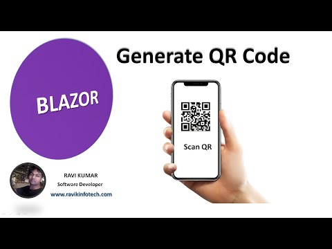 Generate QR Code in Asp.Net Core MVC using Bitmap