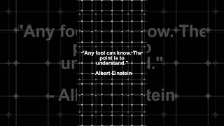 Title: Einstein's Wisdom: The Core of Tech Understanding