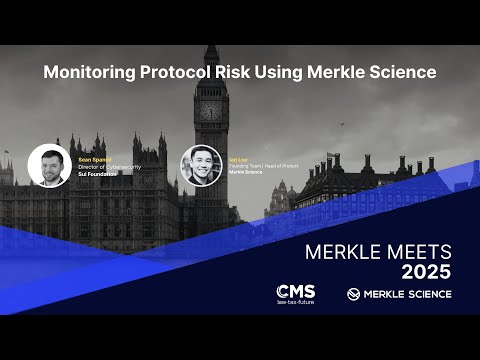 Sean Spaniol on Sui's Security Program & Using Merkle Science Tools