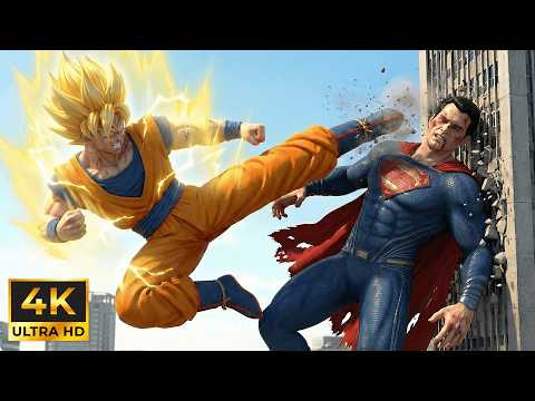 Goku vs Superman Full Battle | Episode 18 – Epic Superhero Fight