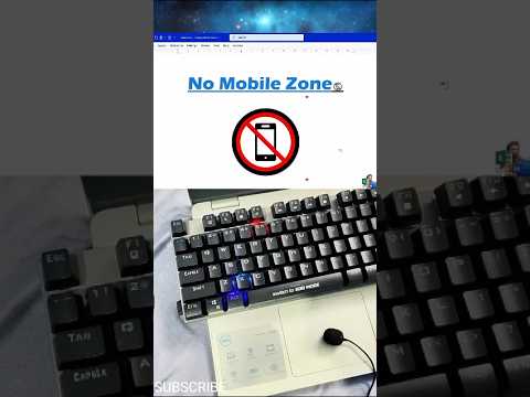 📵 Add a No Mobile Zone symbol in MS Word…In seconds. No downloads. No drama. #NoMobileZone #Word