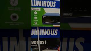 Luminous inverter 1250s battery 250Ah installation || #luminous #inverter #electricalindia