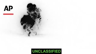 Video shows US launching strikes targeting Islamic State fighters in Syria