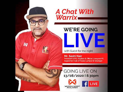 KLKOPITES! A Chat with Sashi Nair @ Warrix Sport Malaysia