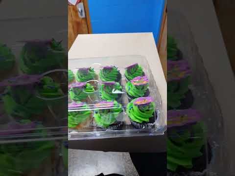 Cupcakes for my son's birthday
