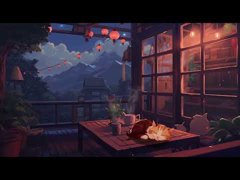SLEEPY CAT IN ＪＡＰＡＮ 💤 lofi ambient music | chill beats to relax/study to