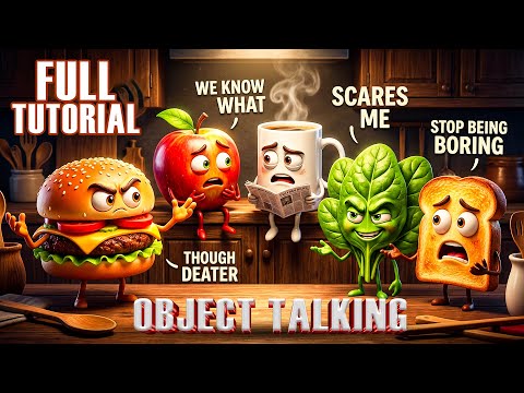 How to Make VIRAL Talking Object Videos with AI  | Step by Step Tutorial ChatGPT + Free Tools