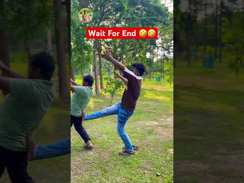 Wait For End | Exercise in Park #feedshorts #ytshorts #comedy #funny #excercise #mintooram