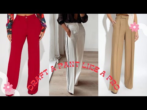 How to sew  pants/ trousers like a professional (very detailed)