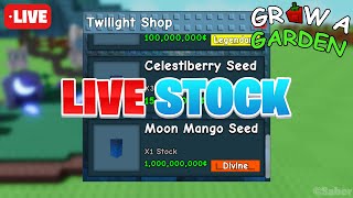 LIVE 🔴 | GROW A GARDEN STOCK, EGGS, WEATHER & COSMETICS! TRADE 24/7!