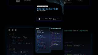 Navbar effect #html#css#js#navbar#hover#effect