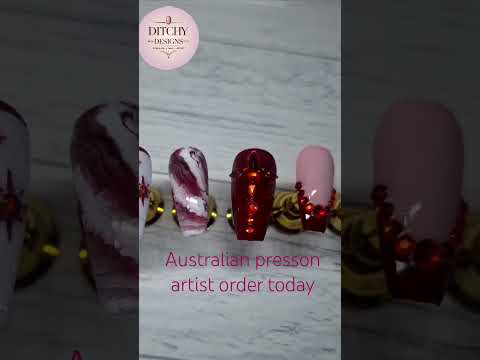 State Of Origin #Australia #aussie #Nrl #stateoforigin #presson #nailartist #nrl #nails #artist