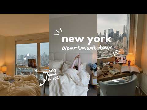 my nyc apartment tour | what $7000/month gets you in New York