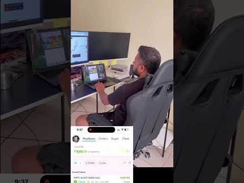 #To earn stock market