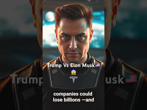 Tesla in Trouble: Trump vs Elon Musk Heats Up!