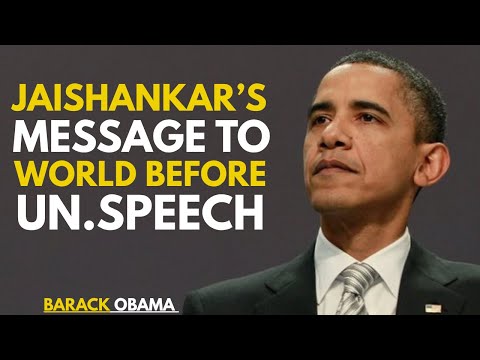 “Jaishankar’s Powerful Message to the World Before His UN Speech | India’s Vision for Global Unity