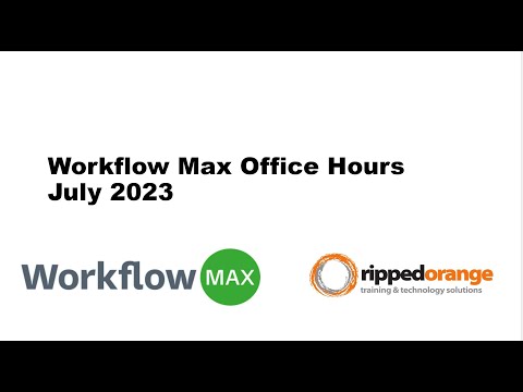 Workflow Max Replacements for Professional Services