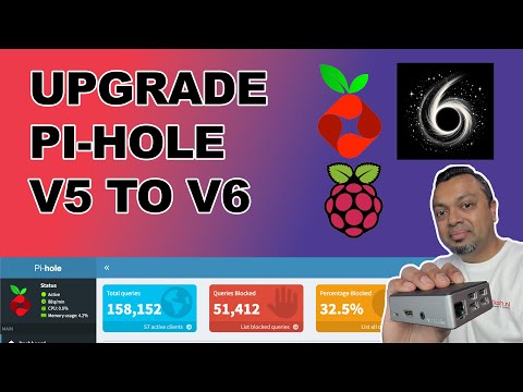 Upgrade Pi-hole v5 to v6 - prep and execute