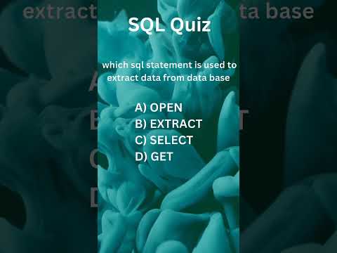 SQL Quiz - wait till last for answer
