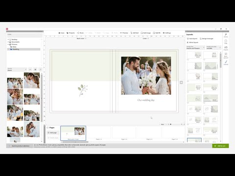 How to create a Photo Book using Saal Design Software