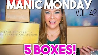 Manic Monday Vol.42 | Ana Luisa | Subscription Sisters | Balanced Company | The Literary Book Club