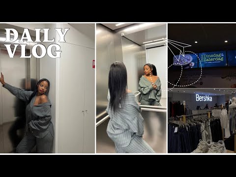 VLOG 💫:SHOPPING |GRWM(DOING MAKEUP FOR INSTA PICTURES AND MORE