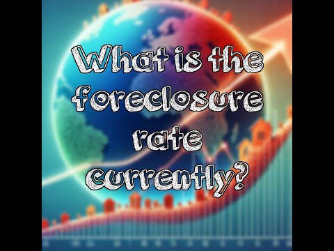 What is the foreclosure rate currently?