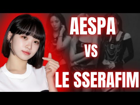 Trash KPOP opinions-news cuz AESPA STOLE from LE SSERAFIM 🤡
