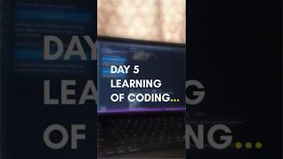 Day 5  learirng of #odinga#Dsa#coding#flutter#computer#tech#startup#internship#python #mackbook #air