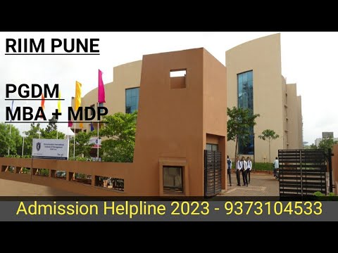 RIIM PUNE | Riim Admissions Open 2023 | Helpline 9373104533 | PGDM MBA