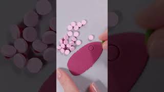 Mini macarons with raspberries ❤️#polymerclay #miniature #dollhouse #fimo #diy #tutorial