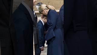 Sophie Duchess of Edinburgh Blocks Her Crying Son From Photographers