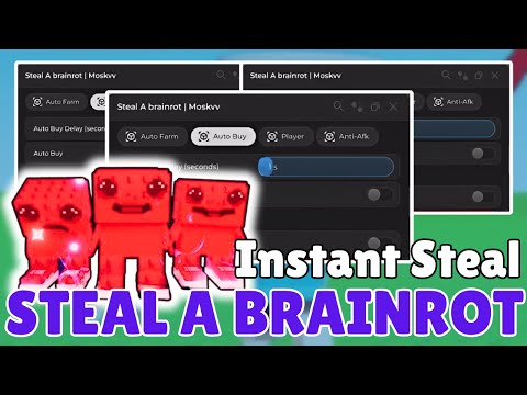 ⚡ Steal a Brainrot INSTANT STEAL Script! 🧠 Fastest Brain Grab – Keyless & Updated (2025)