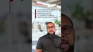 How would you automate the testing of AI algorithms themselves?