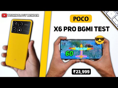 POCO X6 Pro BGMI 60FPS | With Screen Recording | Gaming Beast Under ₹25,000🔥