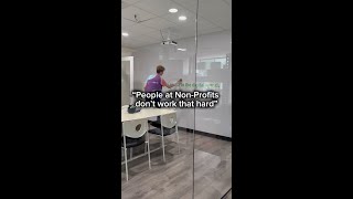 What it’s like to work at a nonprofit.