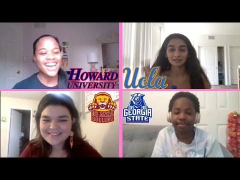 Four college students chat about diversity and women in STEM