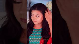 Wait for the End! traditional Indian  Makeup #shortsday #makeuptransition #indianmakeuplook
