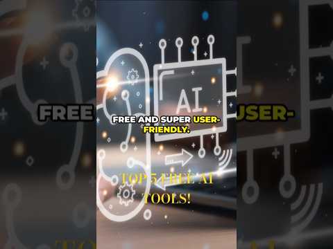 Top 5 Free AI Tools (You NEED to Try!)