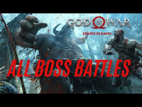 Kratos vs Daudi Kaupmaor – Epic First Boss Fight | God of War 4 (Cinematic Gameplay)