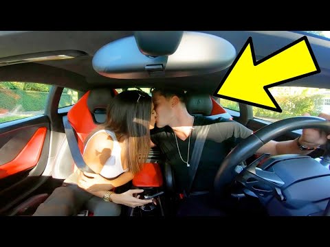 PICKING UP UBER GIRLS WITH A LAMBORGHINI! 🤑 KISSING PRANK