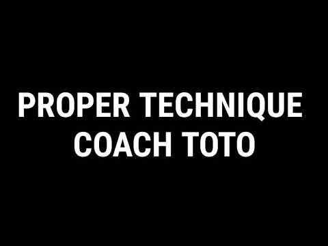 Proper Technique Training Videos