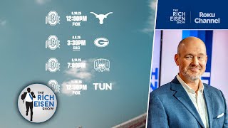 Why Michigan Alum Rich Eisen Has Big Problems with This Ohio State Schedule Posting
