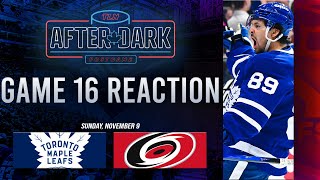 Toronto Maple Leafs vs Carolina Hurricanes Postgame Show | Game 16 | TLN After Dark