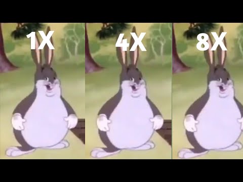 Big Chungus But It keeps Getting Faster - Bugs Bunny